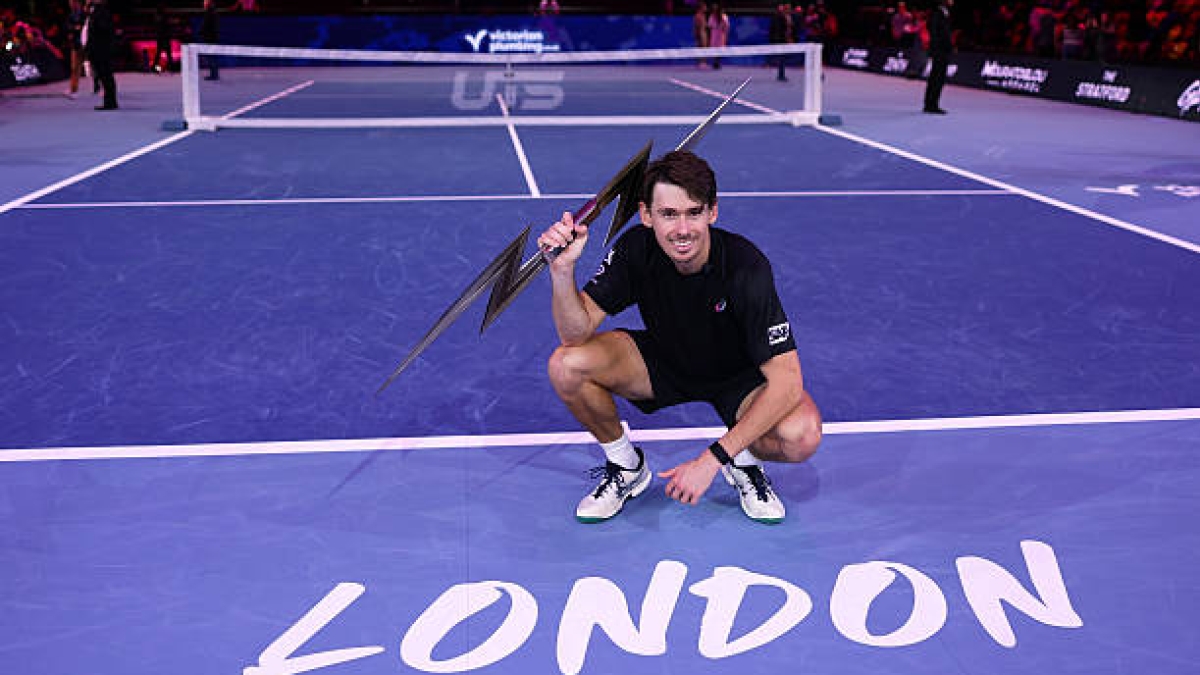 Álex de Miñaur, campeón UTS Grand Final. Foto: gettyimages