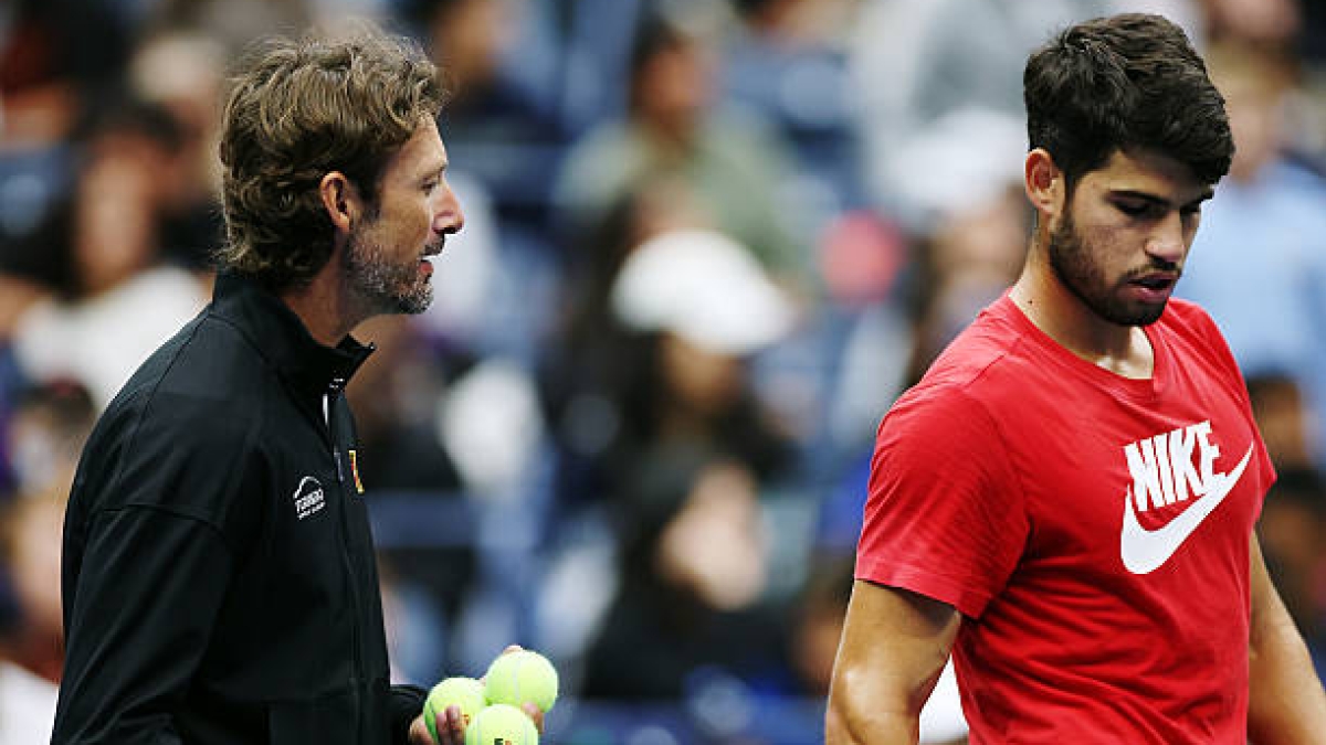 Lo que no se ha contado de la ruptura entre Ferrero y Alcaraz. Foto: Getty