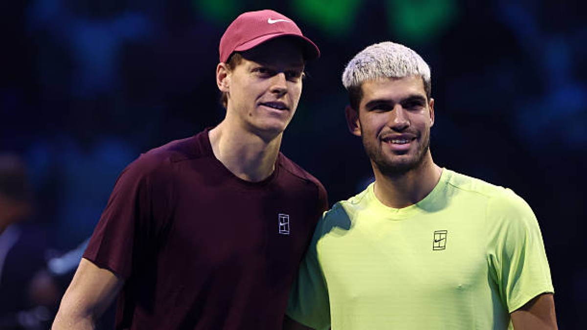 Jannik Sinner and Carlos Alcaraz equal the Big 3. Photo: gettyimages