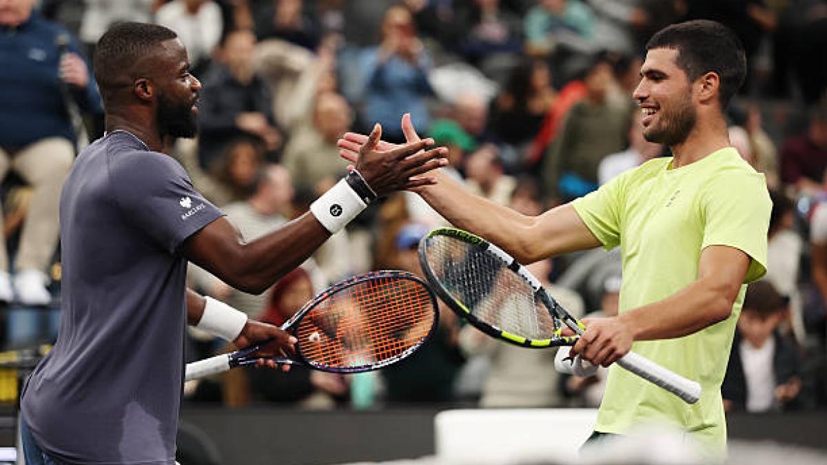 Tiafoe continues to show his confidence that he can beat anyone. Source: Getty