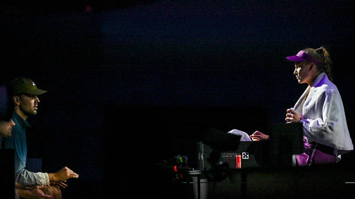 Vukov, relación con Rybakina. Foto: gettyimages