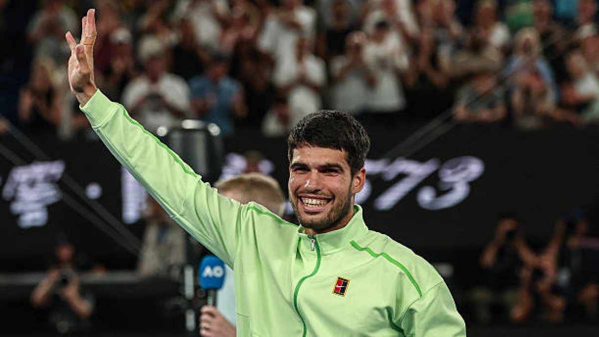 Here are Alcaraz's precocity data that put him on par with Nadal and Djokovic. Photo: Gettyimages