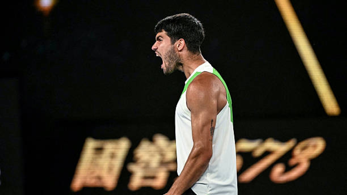 Alcaraz sta già pensando a Zverev: "Dovrò alzare il mio livello e essere pronto per prendere la rivincita". Foto: Gettyimages