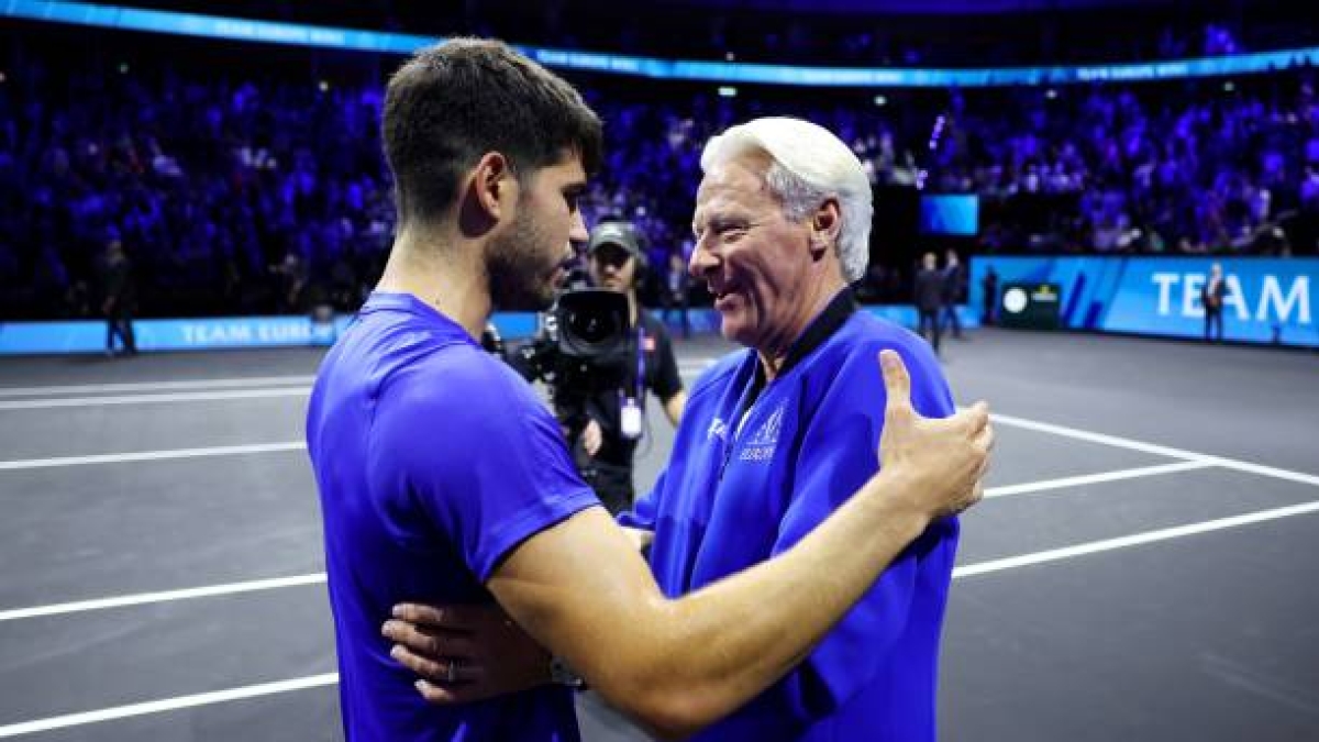 Alcaraz supera a Borg y ya es el tercer tenista de la historia con más victorias en Grand Slams antes de cumplir 23 años. Foto: Gettyimages
