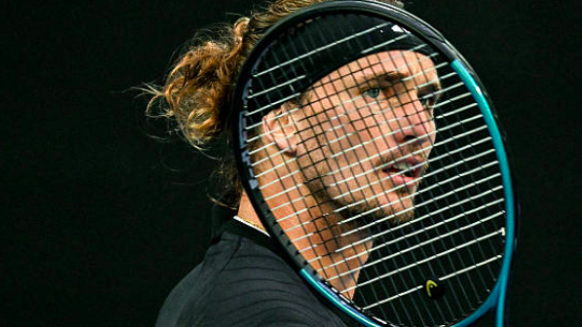 Zverev explica por qué paró su partido ante Muller: “Me asusté mucho”. Fuente: Getty