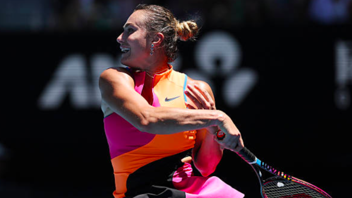 Sabalenka no tiene piedad con Iva Jovic. Fuente: Getty