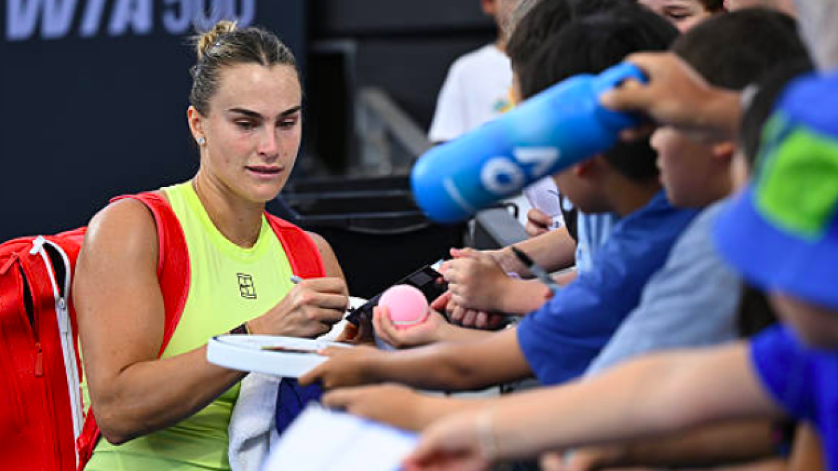 Aryna Sabalenka critique le calendrier WTA: "C'est une folie".