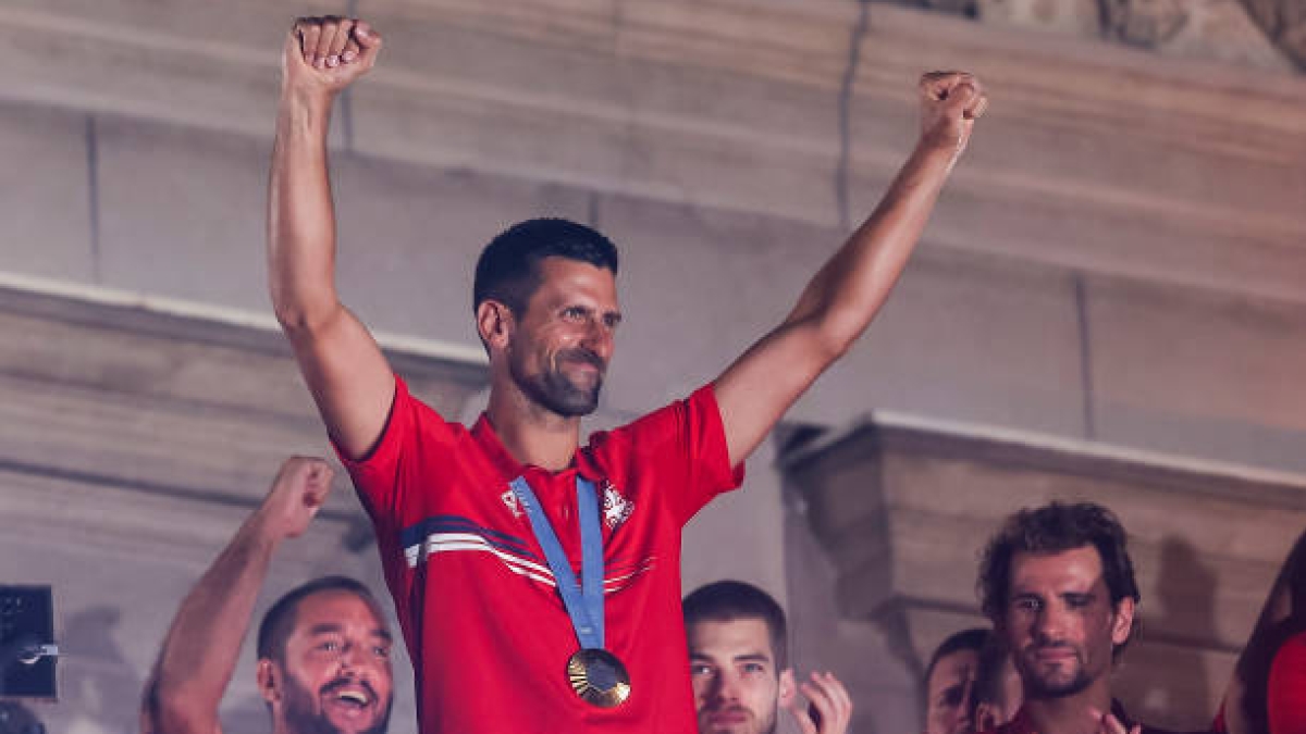 Djokovic, el mejor embajador serbio y ¿posible presidente en un futuro? Foto: Gettyimages