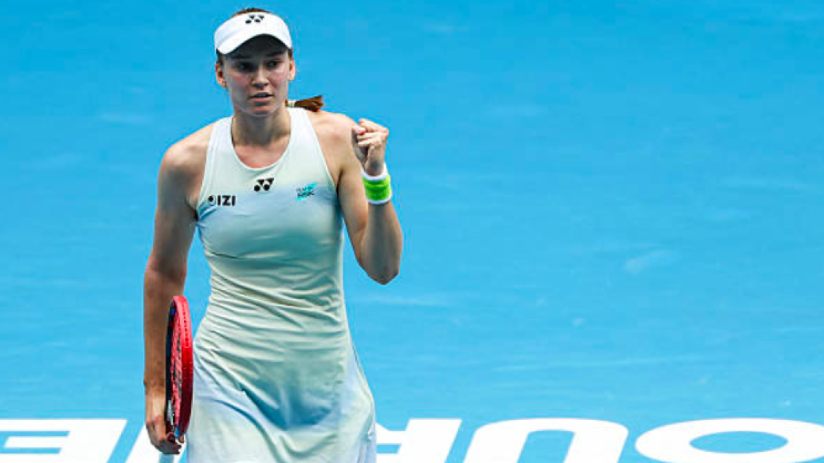 Rybakina vuelve a tocar a la puerta. Fuente: Getty
