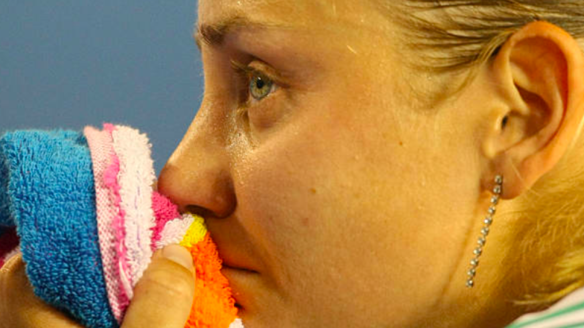 Jelena Dokic and her tense relationship with the Australian public. Source: Getty