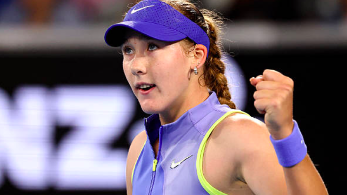 Andreeva: "I'm going to keep playing for Russia, I have not received any offers." Source: Getty