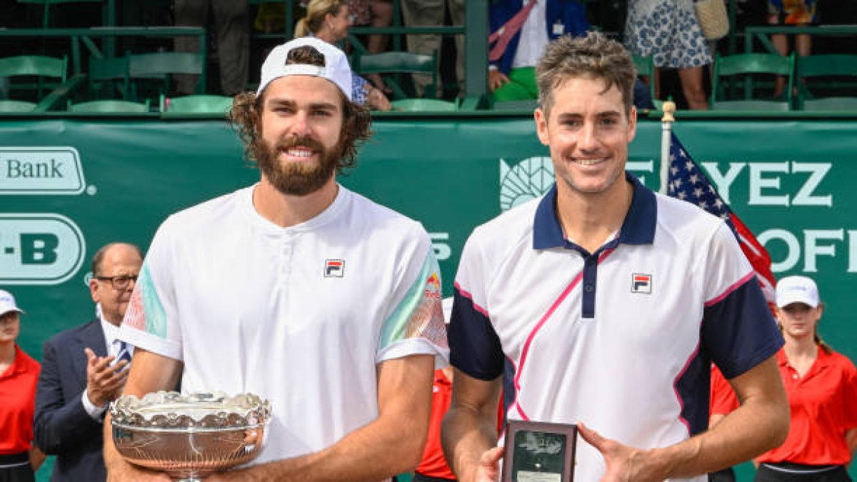 Opelka, the new Isner? "They have some similarities, but they are different in almost every aspect." Photo: Gettyimages