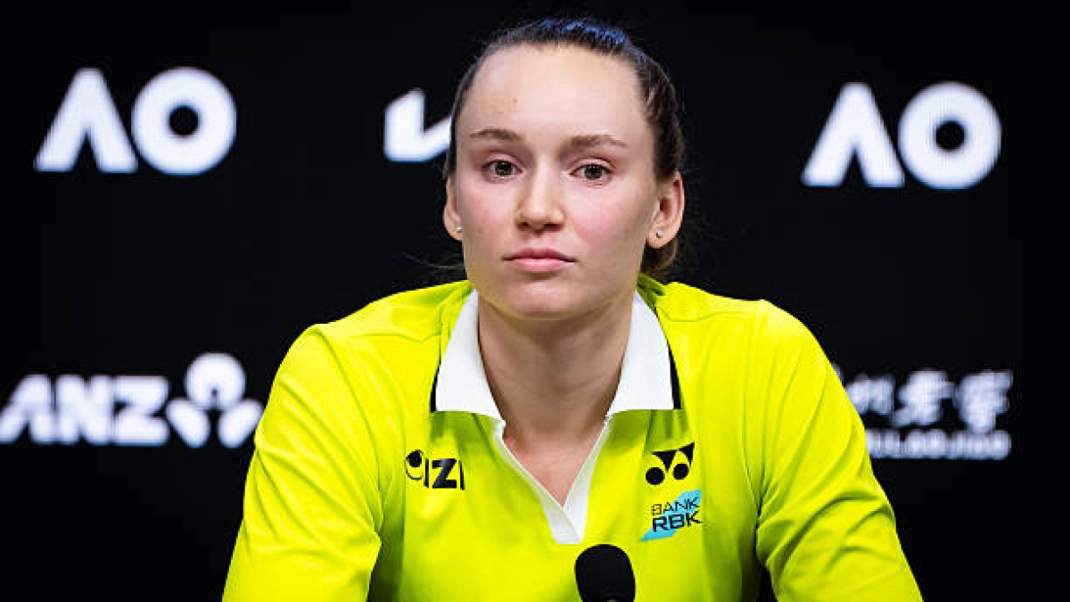 Rybakina avisa antes de la final del Open de Australia: "No estoy en mi mejor versión, pero sí muy cerca de ella". Foto: Gettyimages