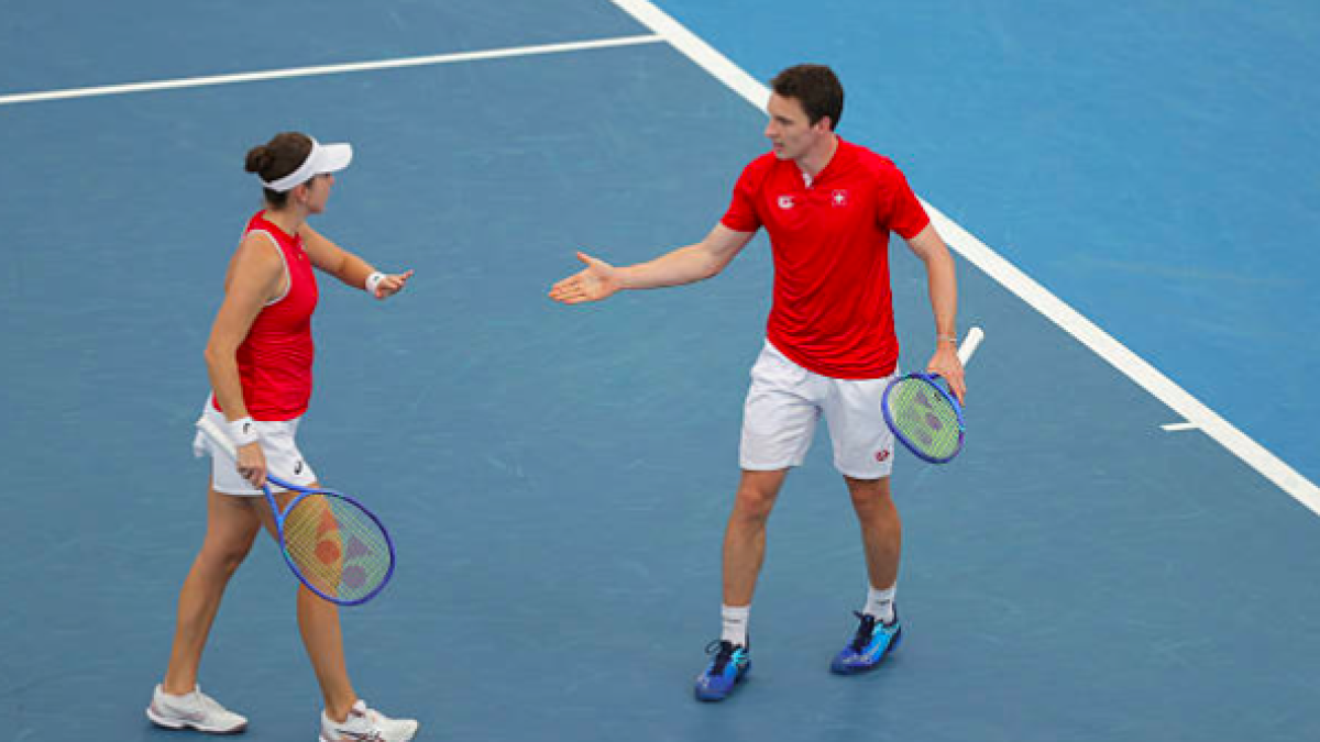 Suiza se mete en la final de la United Cup 2026. Fuente: Getty