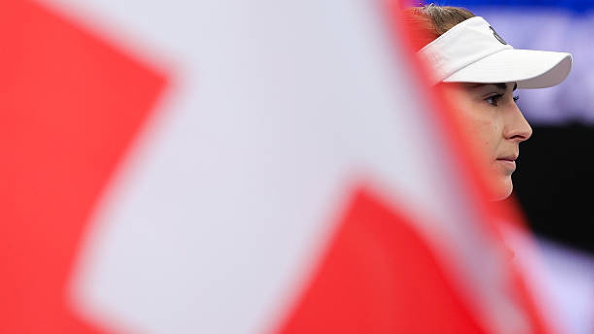 Svizzera si arrende all'impresa di Bencic: "Hai dimostrato perché sei una grande campionessa". Foto: Gettyimages