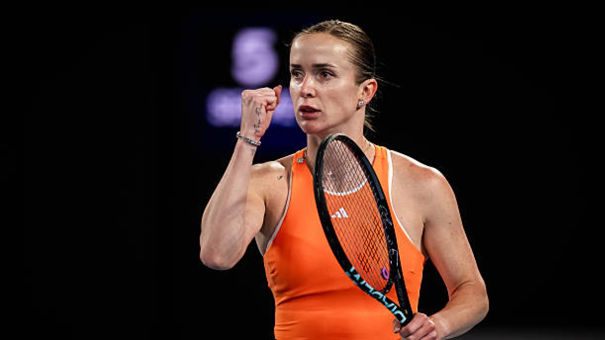 Svitolina va molto sul serio: domina Andreeva e si prepara a sfidare Gauff nei quarti di Australia. Foto: Gettyimages