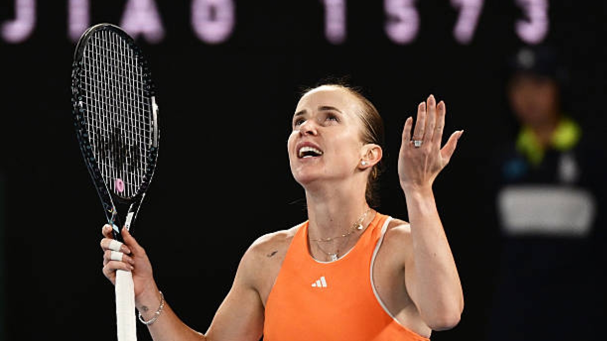 Svitolina se prepara ante Gauff y el calor: "No solo jugaré contra ella, también contra las condiciones". Foto: Gettyimages