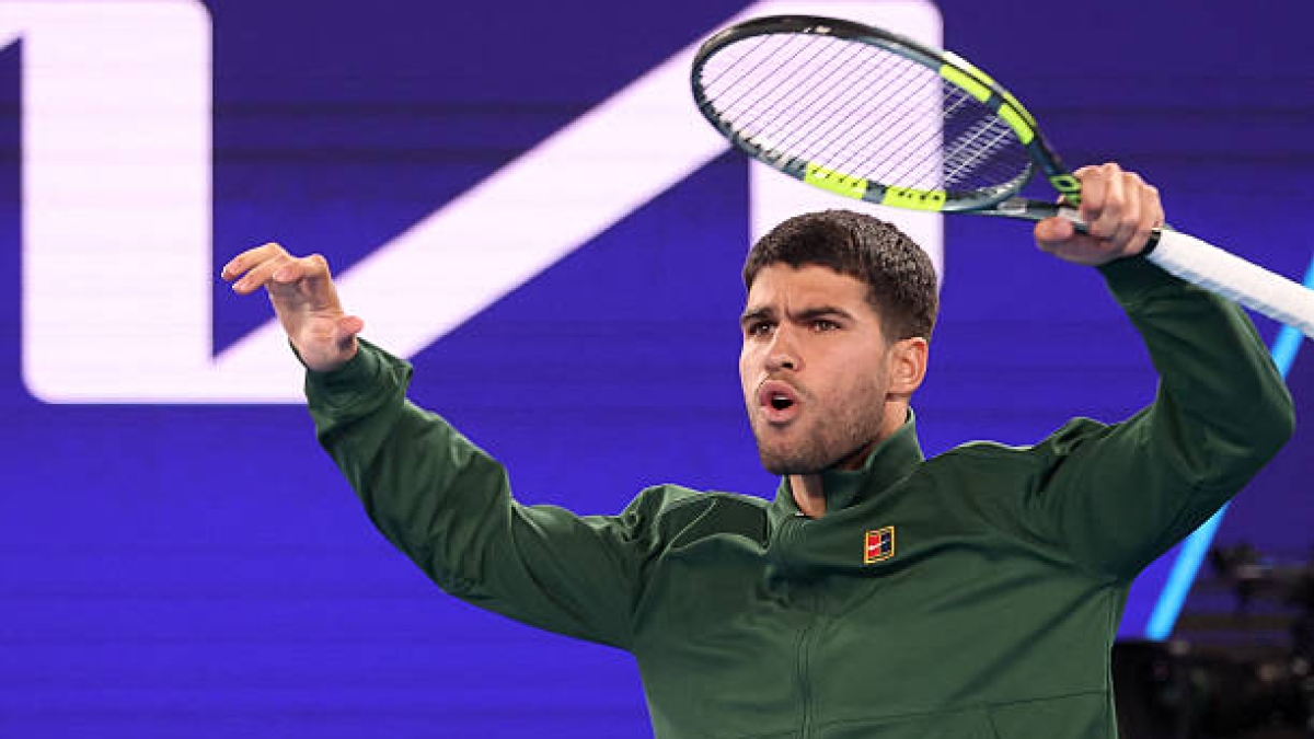 Voici comment Alcaraz a réagi à la victoire de Jordan Smith à l'One Point Slam.