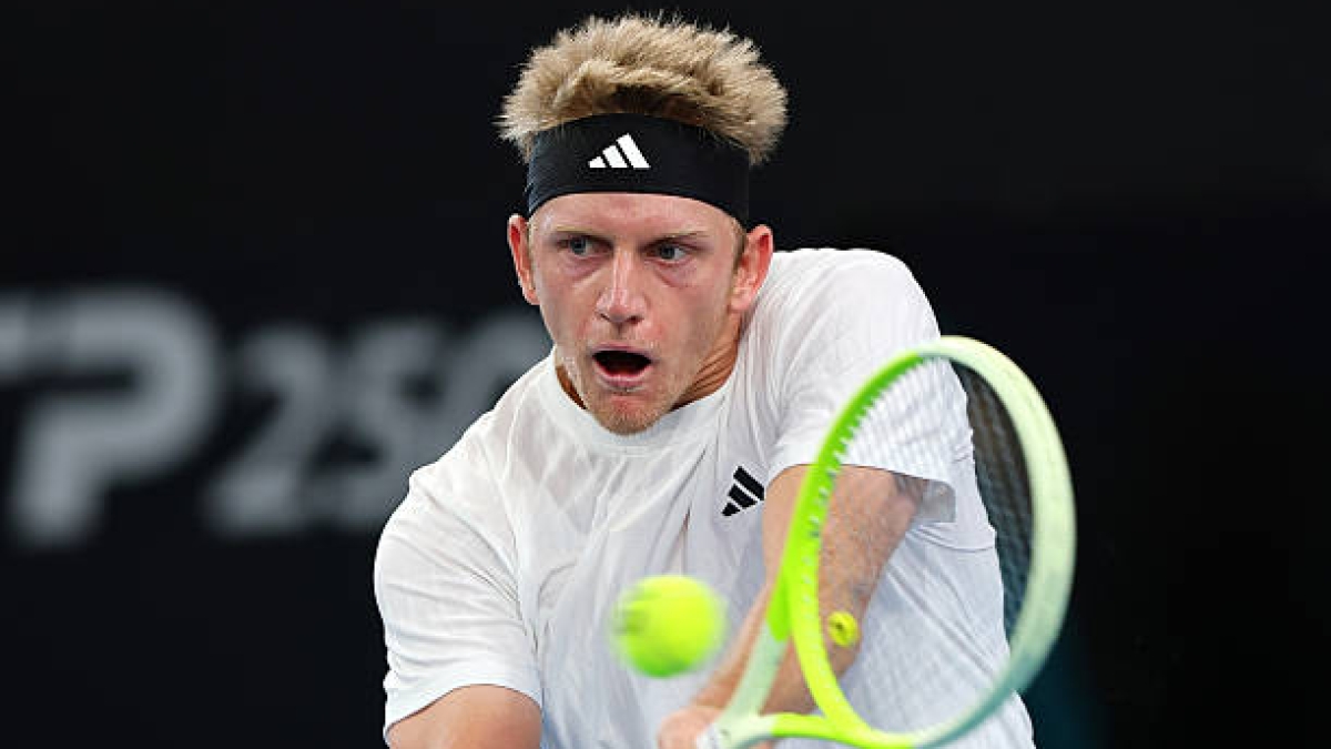 Davidovich firma una gran victoria en Adelaida para estar en las semifinales. Foto: Getty