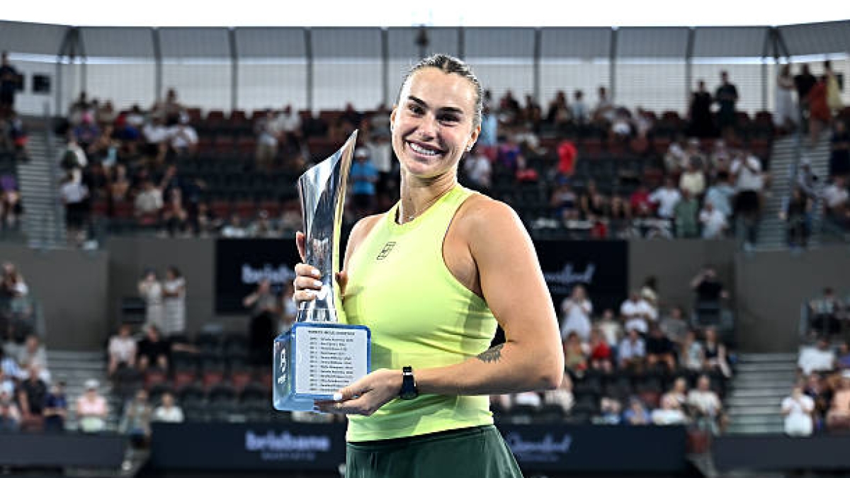 Aryna Sabalenka, clé de son succès. Photo : gettyimages