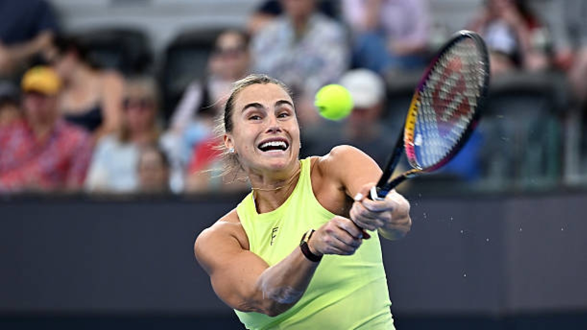 萨巴伦卡在布里斯班赢得了与布克萨的比赛。图片：gettyimages