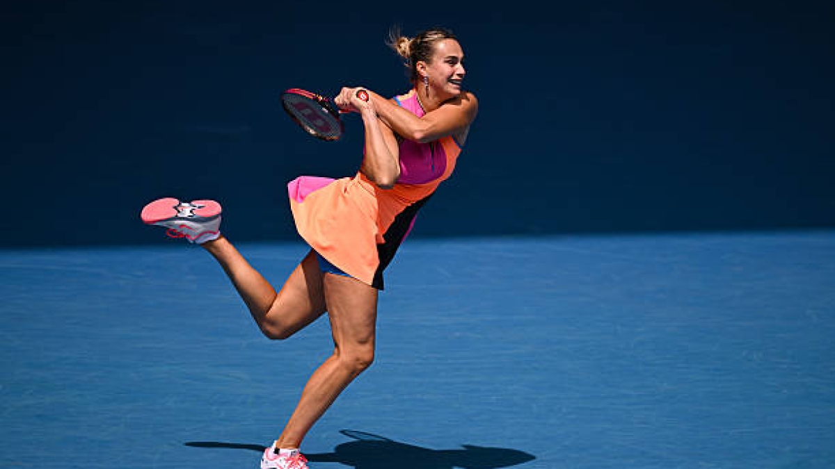 Sabalenka gives her opinion on Osaka's famous outfit: "It matched perfectly with her personality." Photo: Getty