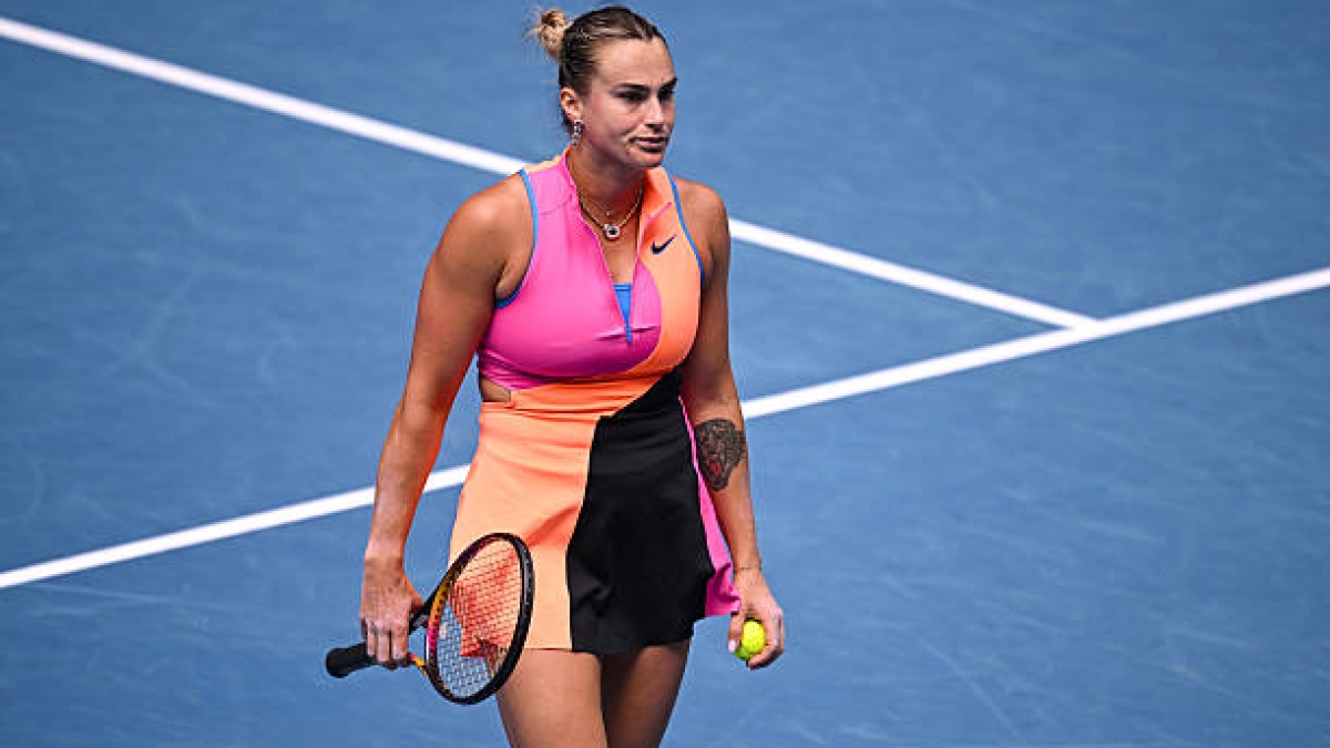 Sabalenka, sobre Osaka: "Ojalá Nike me dejara hacer este tipo de cosas". Foto: Getty