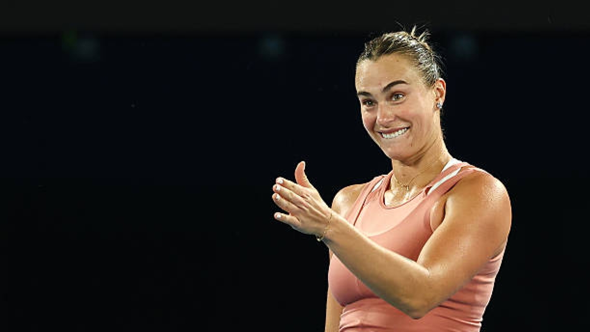 Aryna Sabalenka, number 1 secured in Australian Open 2026. Photo: gettyimages