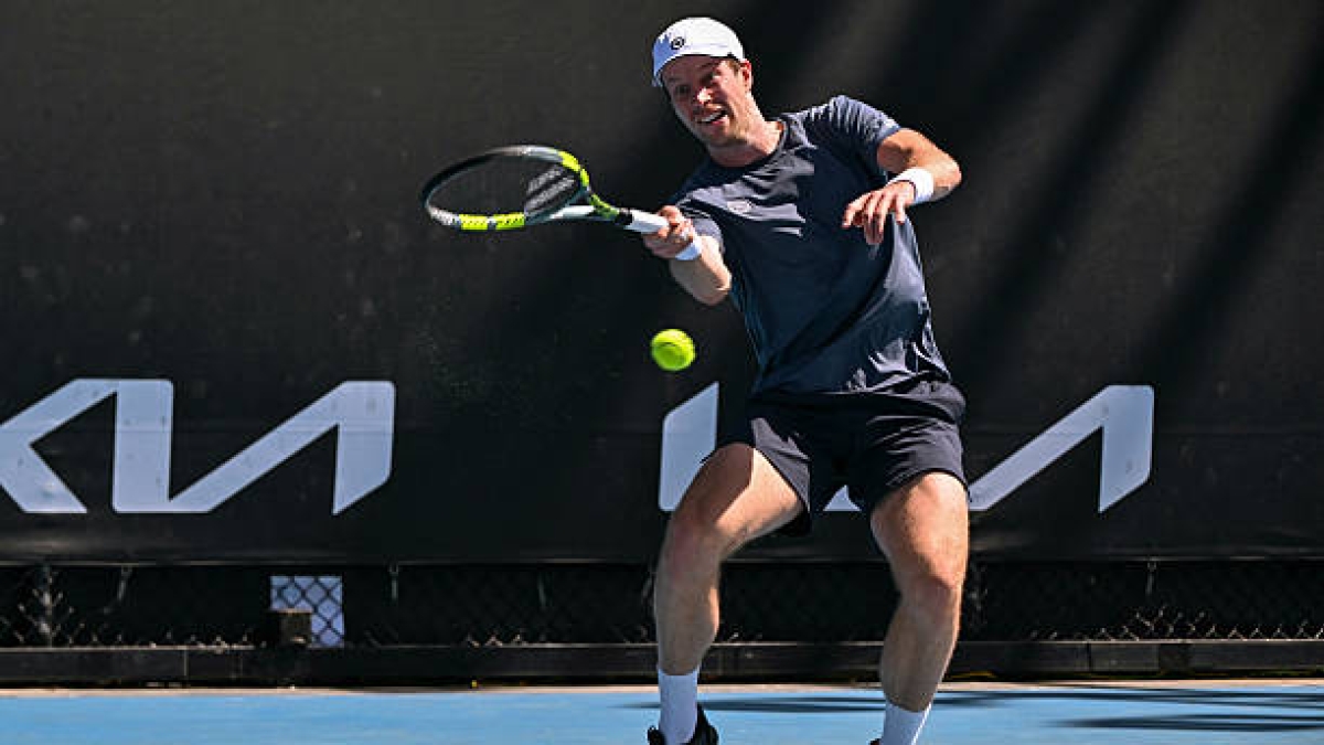 Van de Zandschulp si cita con Novak Djokovic nella terza fase dell'Open d'Australia. Foto: Getty