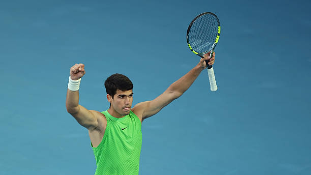 Carlos Alcaraz, 8 Grand Slam finals. Photo: gettyimages
