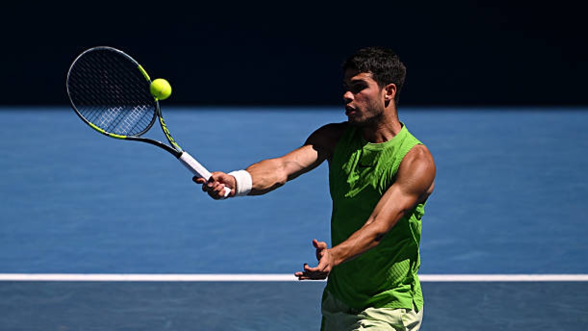 Carlos Alcaraz, età ritirata. Foto: gettyimages