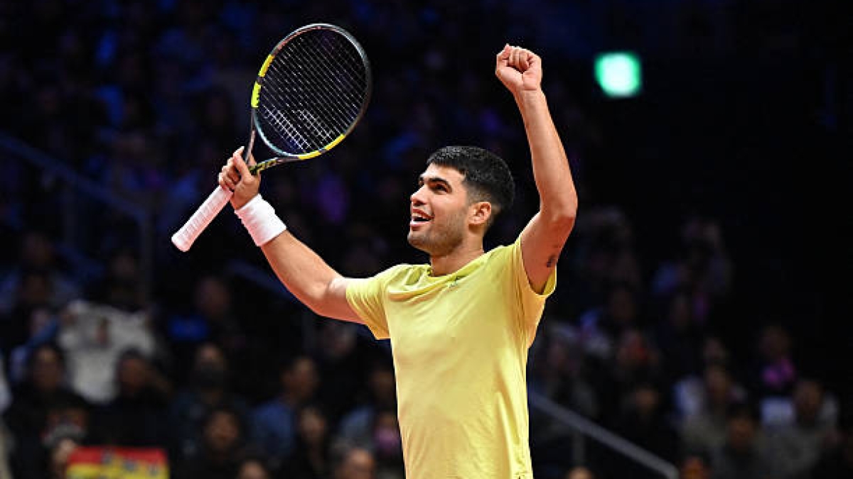 Carlos Alcaraz, posible campeón del Open de Australia 2026. Foto: gettyimages