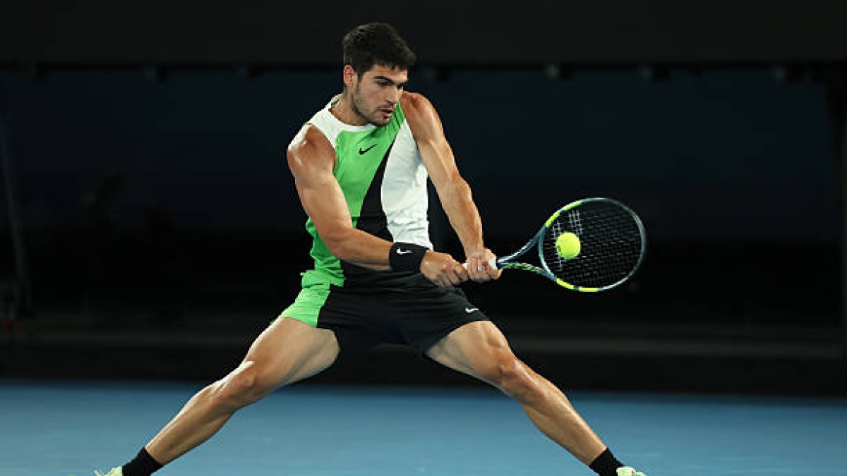 Carlos Alcaraz, histórico Open de Australia 2026. Foto: gettyimages