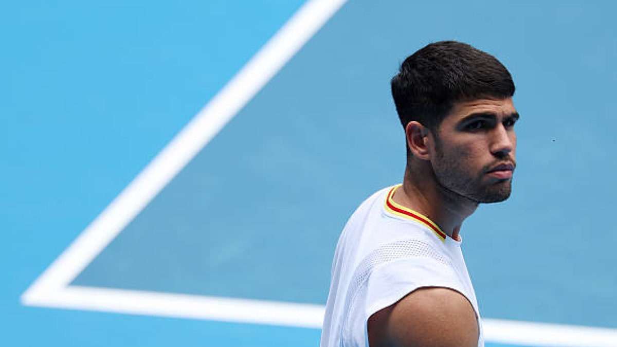 Carlos Alcaraz will play against De Minaur in the 2026 Australian Open. Photo: gettyimages