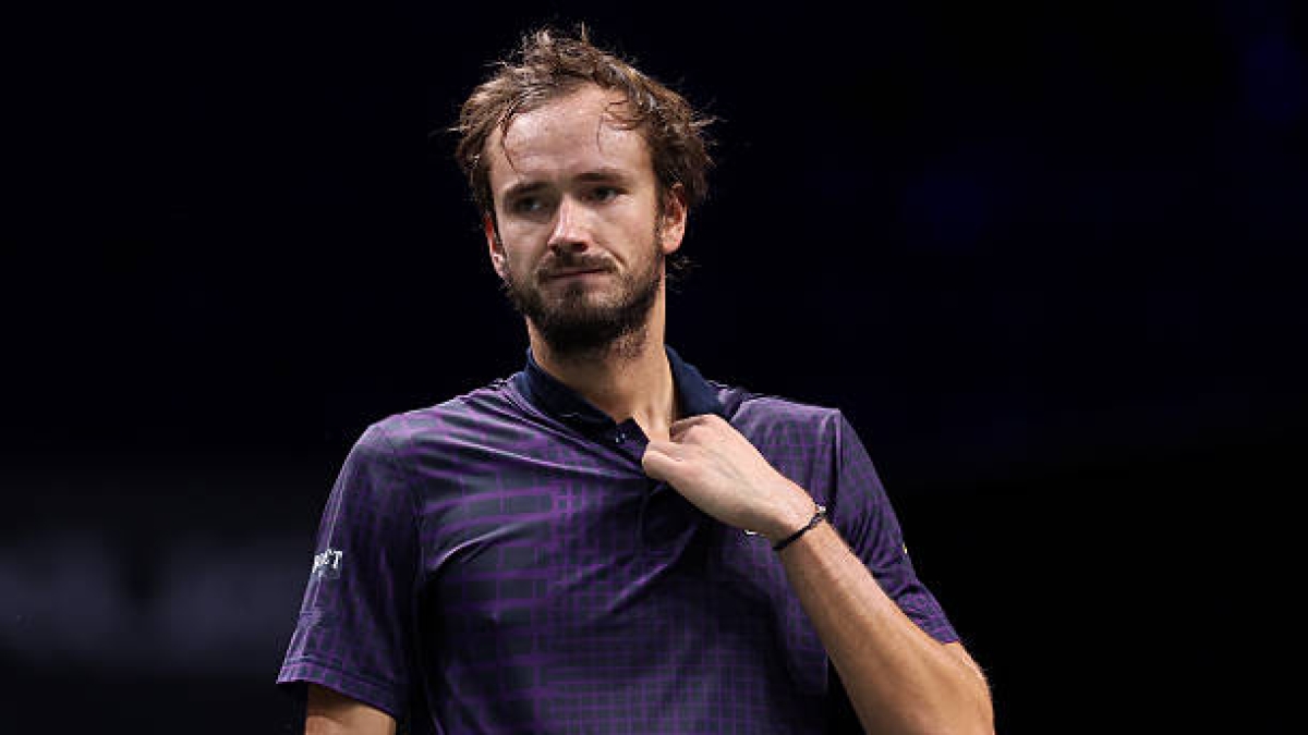 Daniil Medvedev, impossibile il livello di Alcaraz e Sinner. Foto: gettyimages