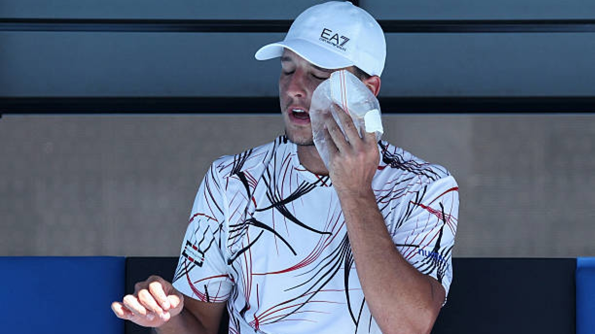 Darderi sufrió de unos durísimos calambres en plena entrevista.