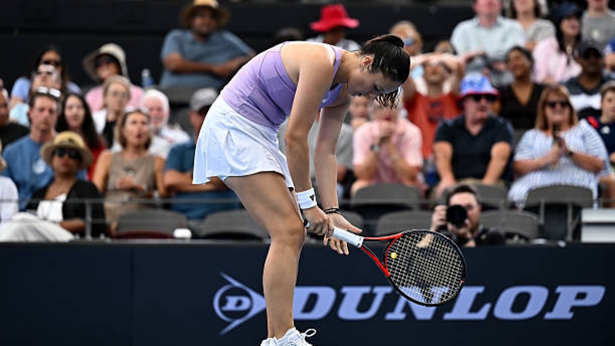 Kasatkina: "He pasado por un año difícil, tengo que salir del hoyo". Foto: Getty