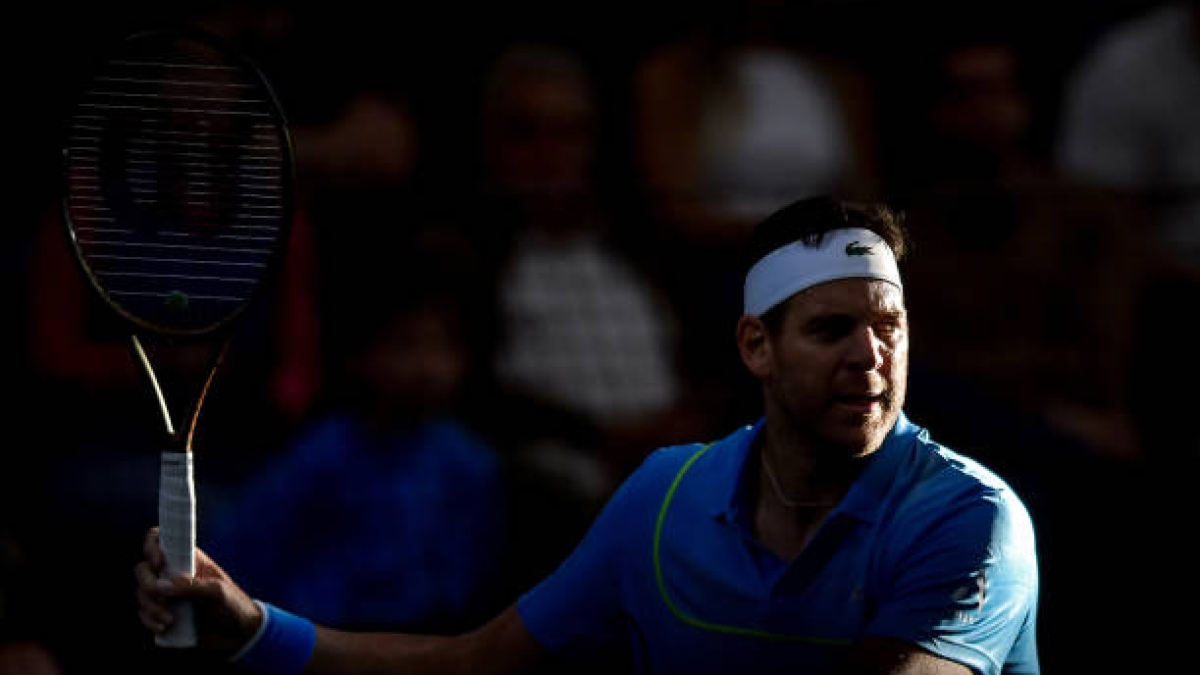 Del Potro, desired final. Photo: gettyimages