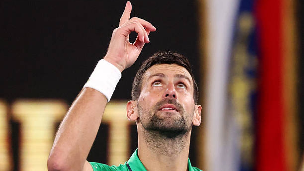 Djokovic y una gran reflexión sobre sus récords y su grandeza. Fuente: Getty
