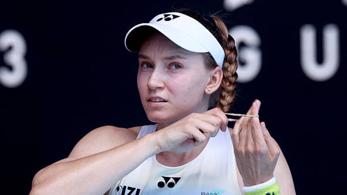 Rybakina defeated Pegula to reach the final of the Australian Open. Source: Getty