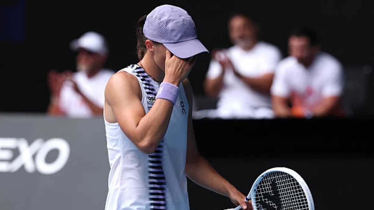 伊加·什维亚特克，在WTA排名上的败北后果。照片：gettyimages