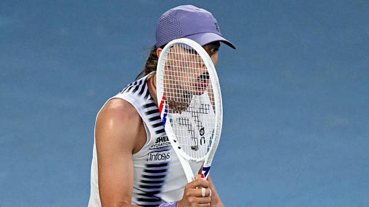 Iga Swiatek, cuartos de final Open de Australia 2026. Foto: gettyimages