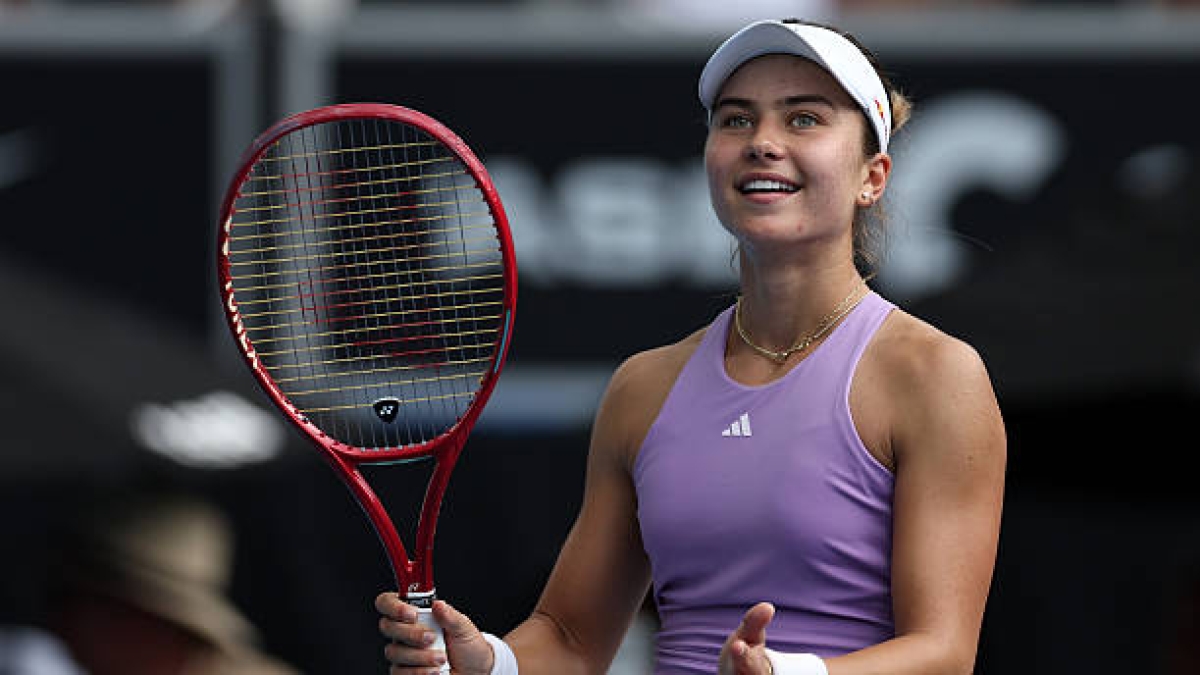 Iva Jovic, en Auckland. Foto: gettyimages