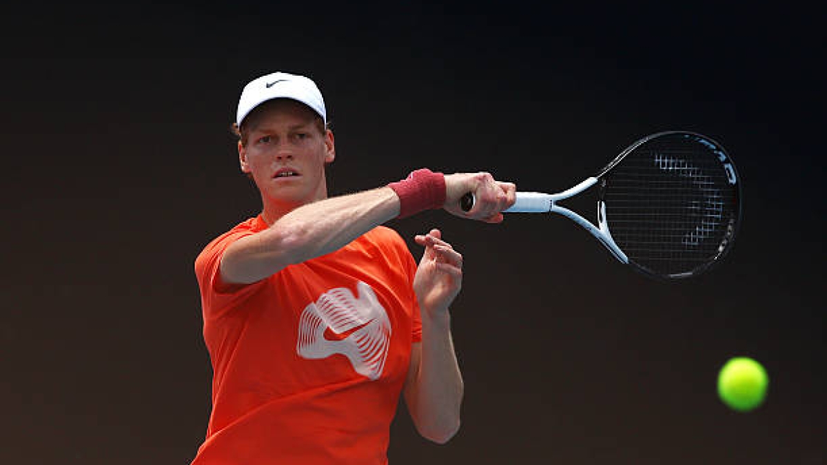 Jannik Sinner, debut day Australian Open 2026. Photo: gettyimages