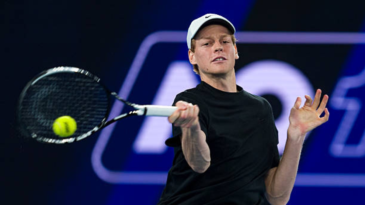 Jannik Sinner, possible tableau à l'Open d'Australie 2026. Photo : gettyimages.
