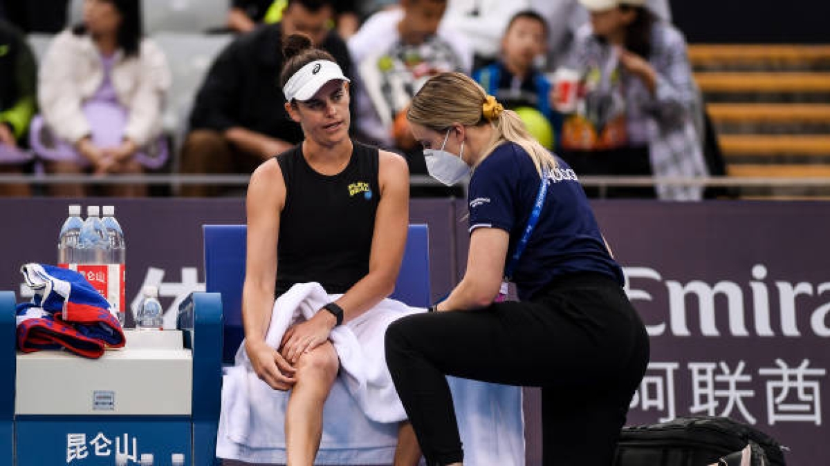 Jennifer Brady, baja en Open de Australia 2026. Foto. gettyimages