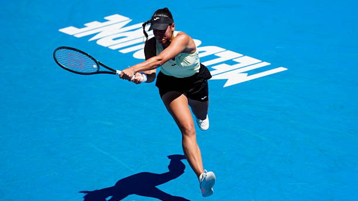 Bouzas cae derrotada en su debut en el Open de Australia contra Hunter. Foto: Getty