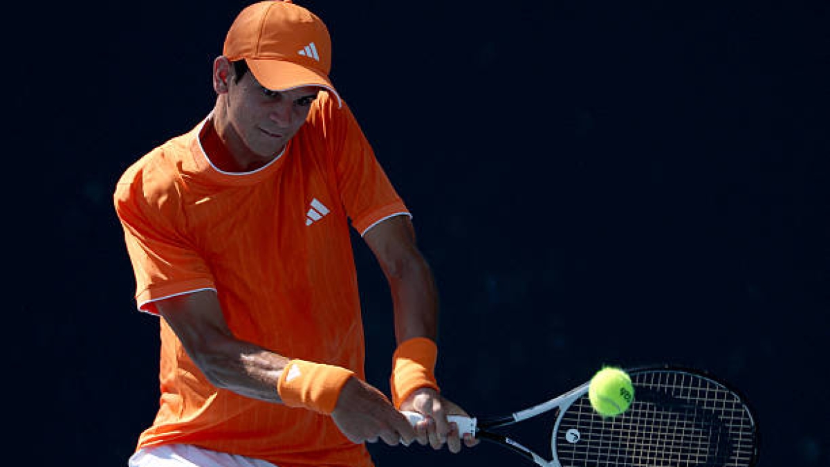 Rafa Jódar, impertérrito ante la magnitud de su triunfo. Fuente: Getty