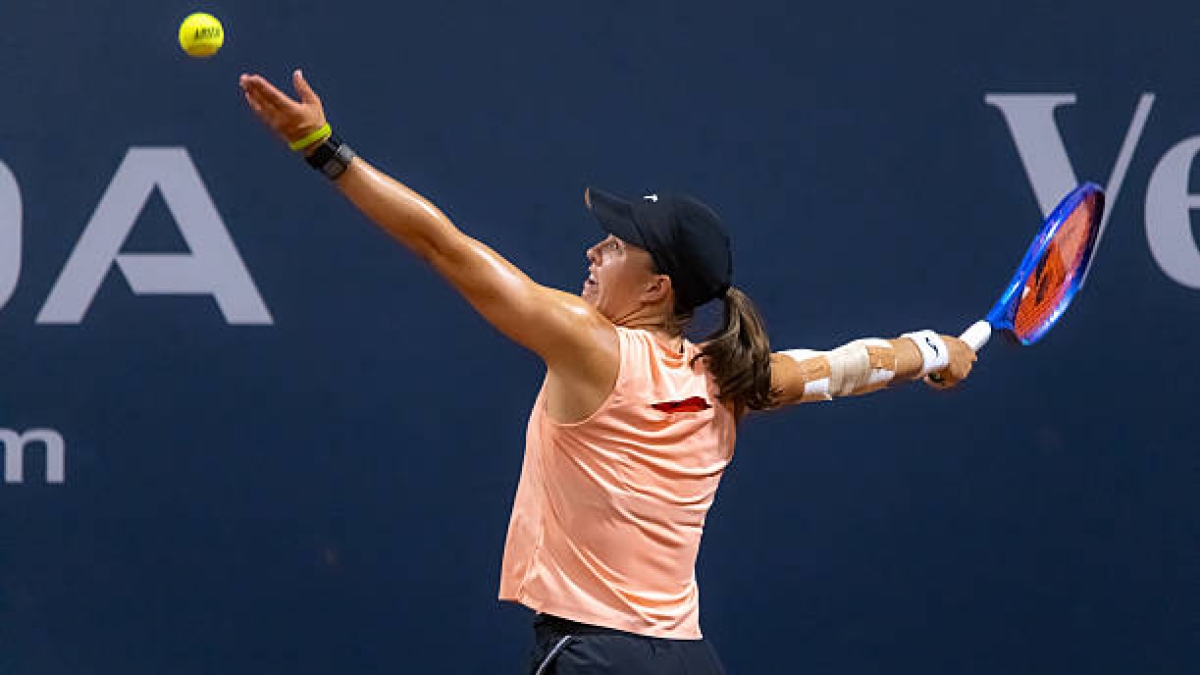 Kaitlin Quevedo loses in Auckland. Photo: gettyimages

**Kaitlin Quevedo perd à Auckland. Photo : gettyimages**