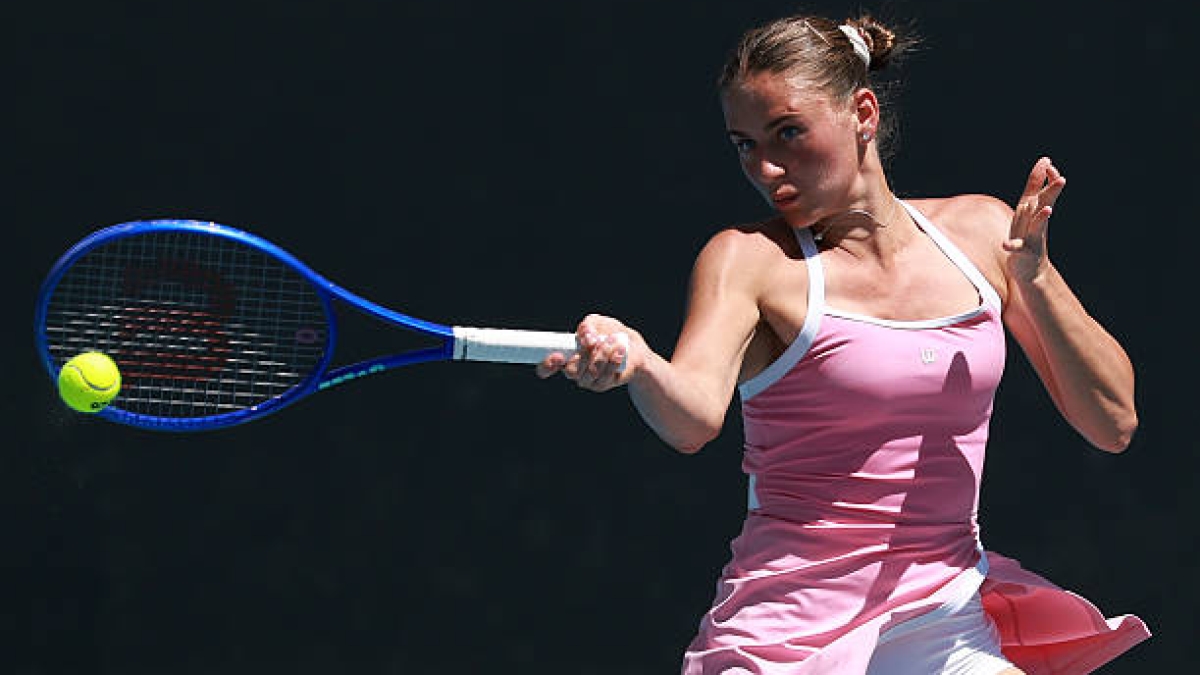 Kostyuk y Jacquemot hacen historia en el Open de Australia con este suceso inédito. Foto: Getty